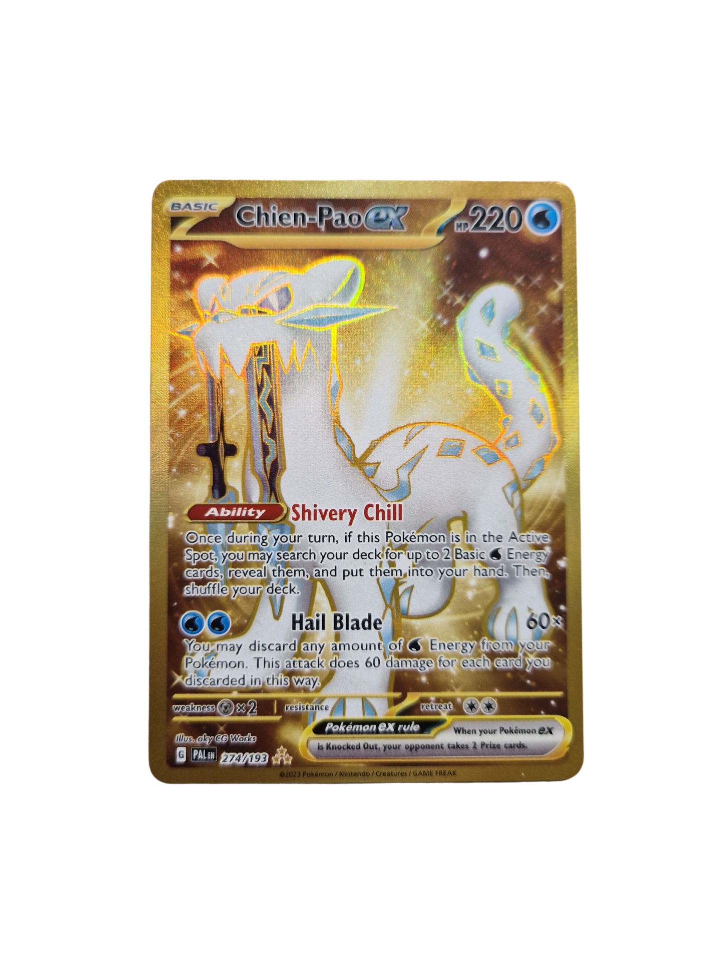 Chien-Pao ex (Gold) - 274/193