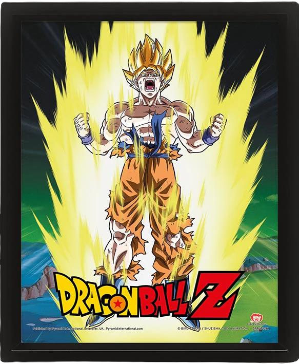 DRAGON BALL Z (POWER LEVELS INCREASED) - FRAMED