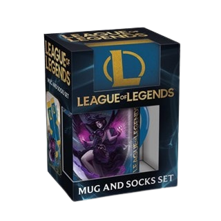 League of legends mug and socks set