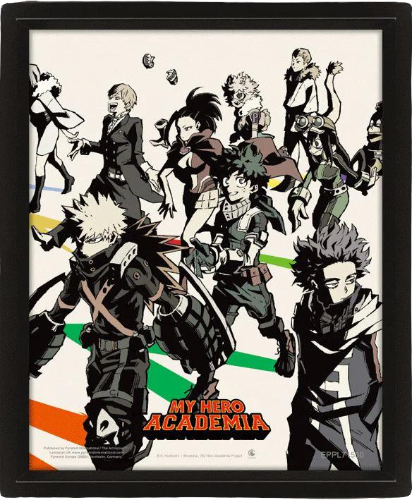 My Hero Academia S5 (Heroes & Villains) 3D Lenticular Poster (Loose)