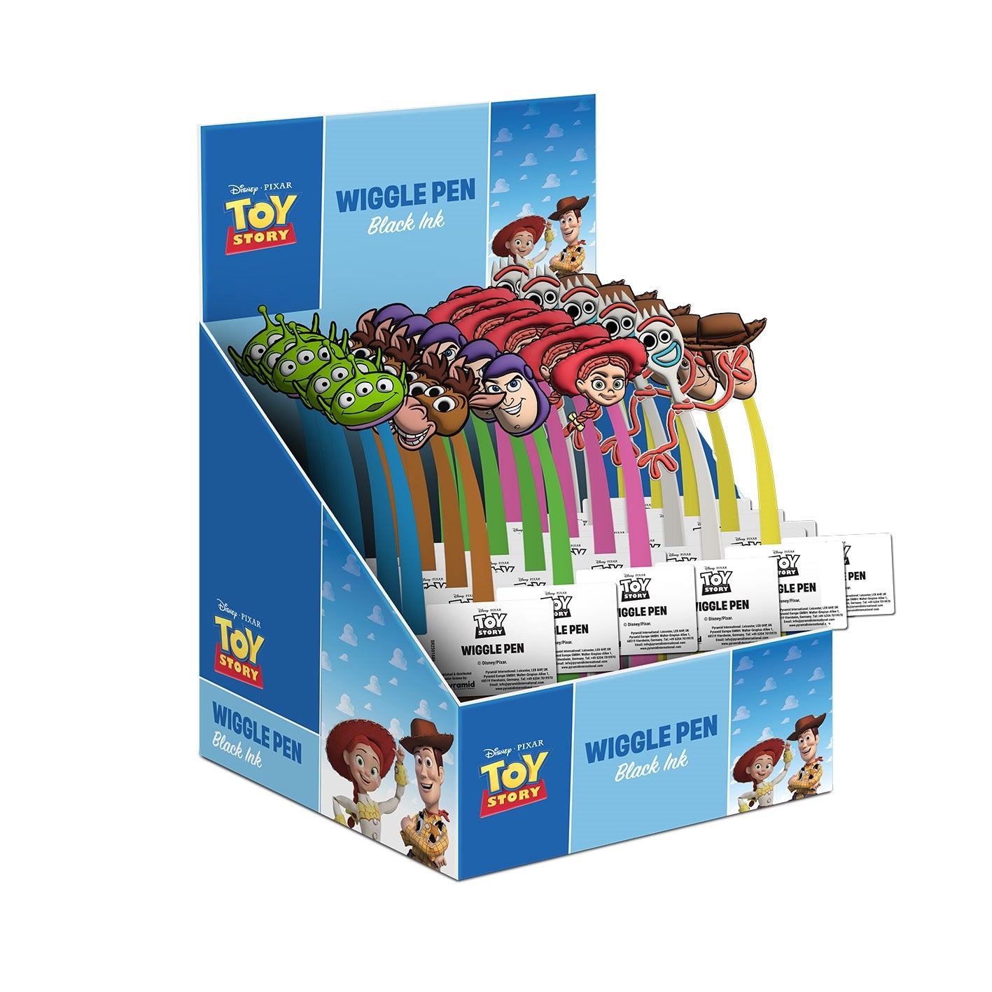TOY STORY (CHARACTERS) WIGGLE PENS IN CDU