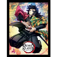 DEMON SLAYER (GIYUU) COLLECTOR PRINT (FRAMED)