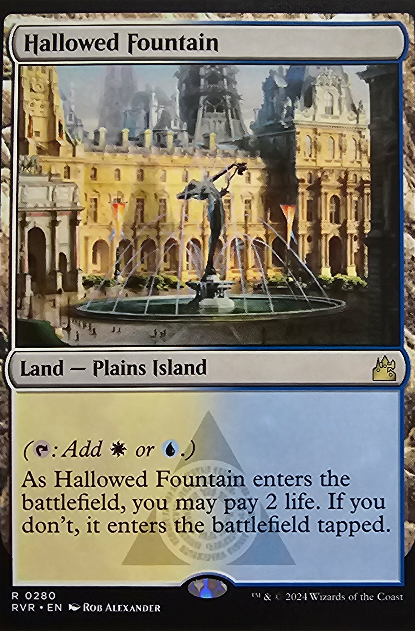 Magic The Gathering Hallowed Fountain Single Card