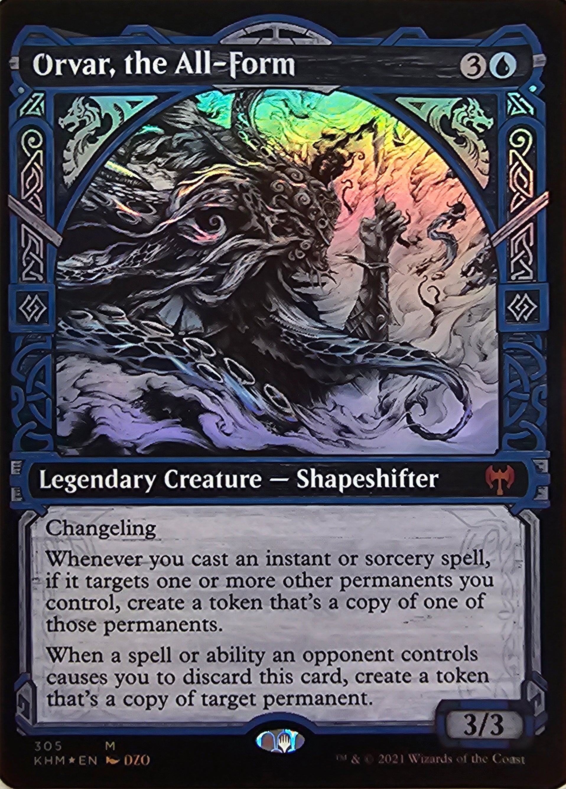 Magic The Gathering Orvar, the All-Form (Showcase) (Foil) Single Card Unified Cards Magic The Gathering Orvar, the All-Form (Showcase) (Foil) Single Card Unified Cards