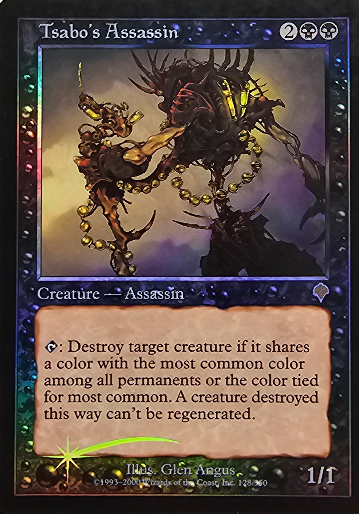Magic The Gathering Tsabo's Assassin (Foil) Single Card