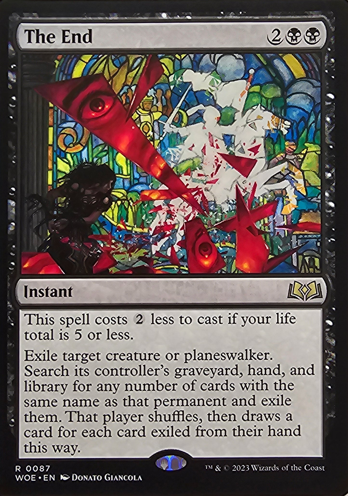 Magic The Gathering The End Single Card