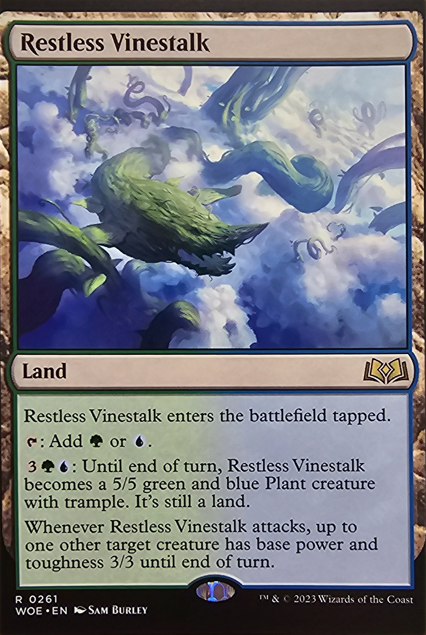 Magic The Gathering Restless Vinestalk Single Card