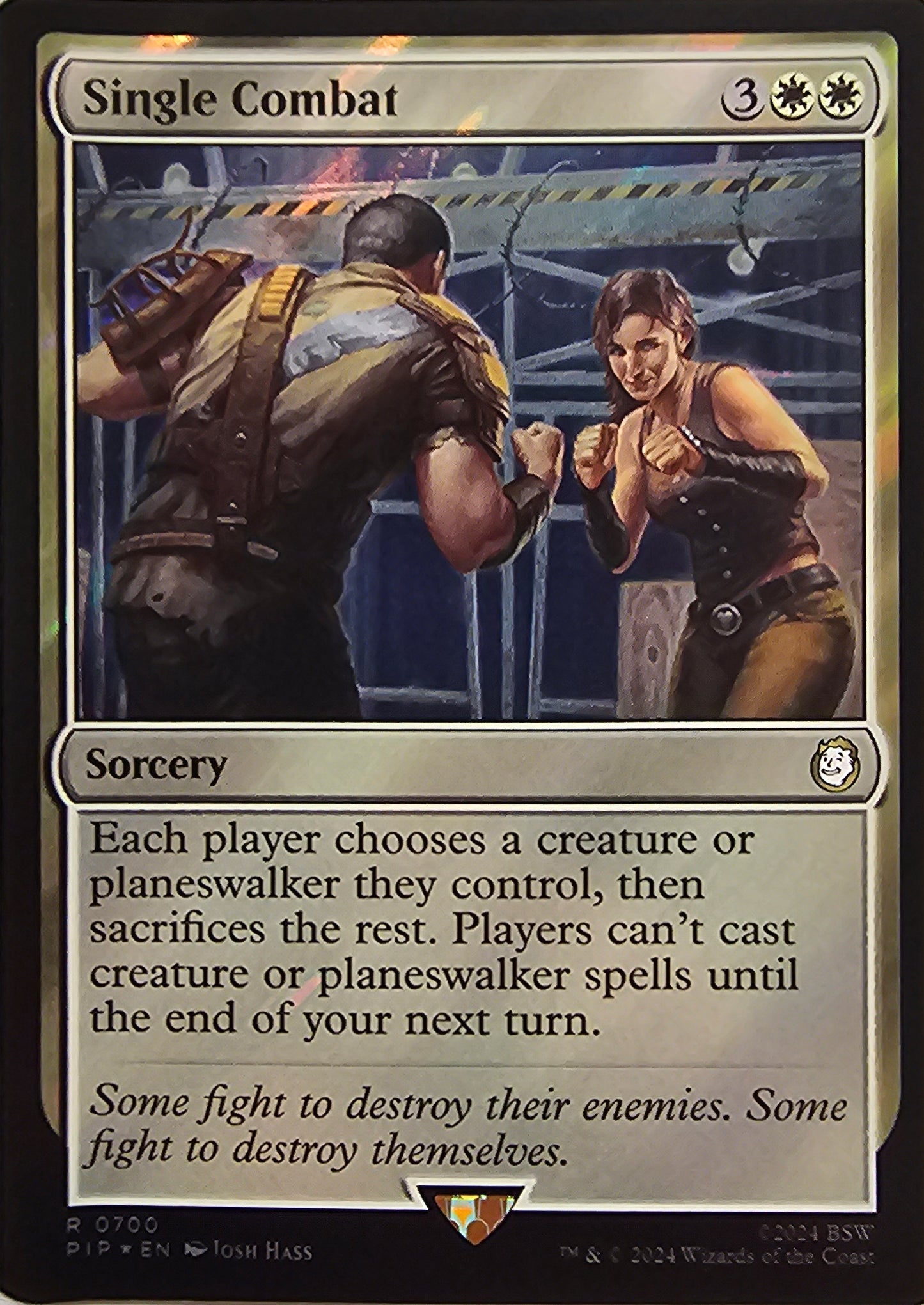 Magic The Gathering Single Combat (Surge Foil) Single Card