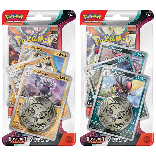 Pokémon TCG: Scarlet & Violet 3 Obsidian Flames Premium Checklane Display
