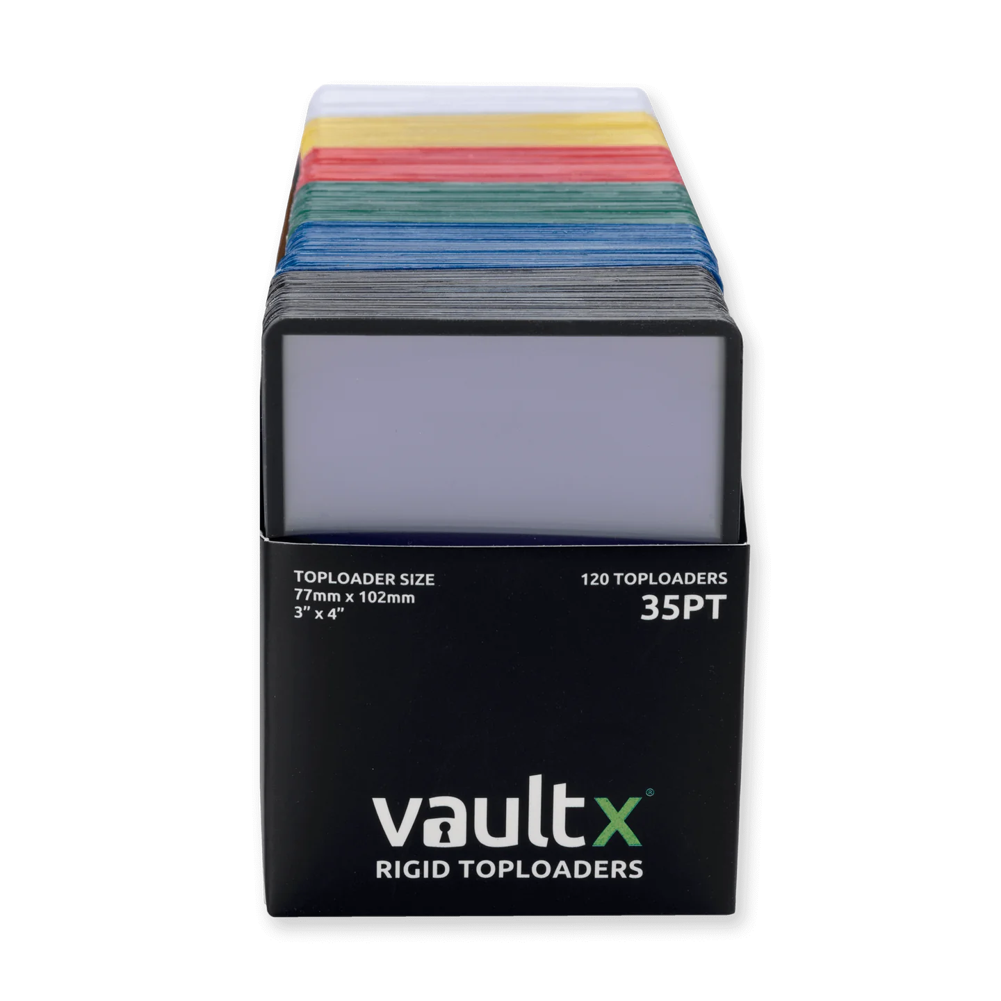 Vault X Seamless Rigid Toploaders 35pt (Colours)