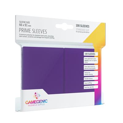 Gamegenic Prime Sleeves - Purple (100)