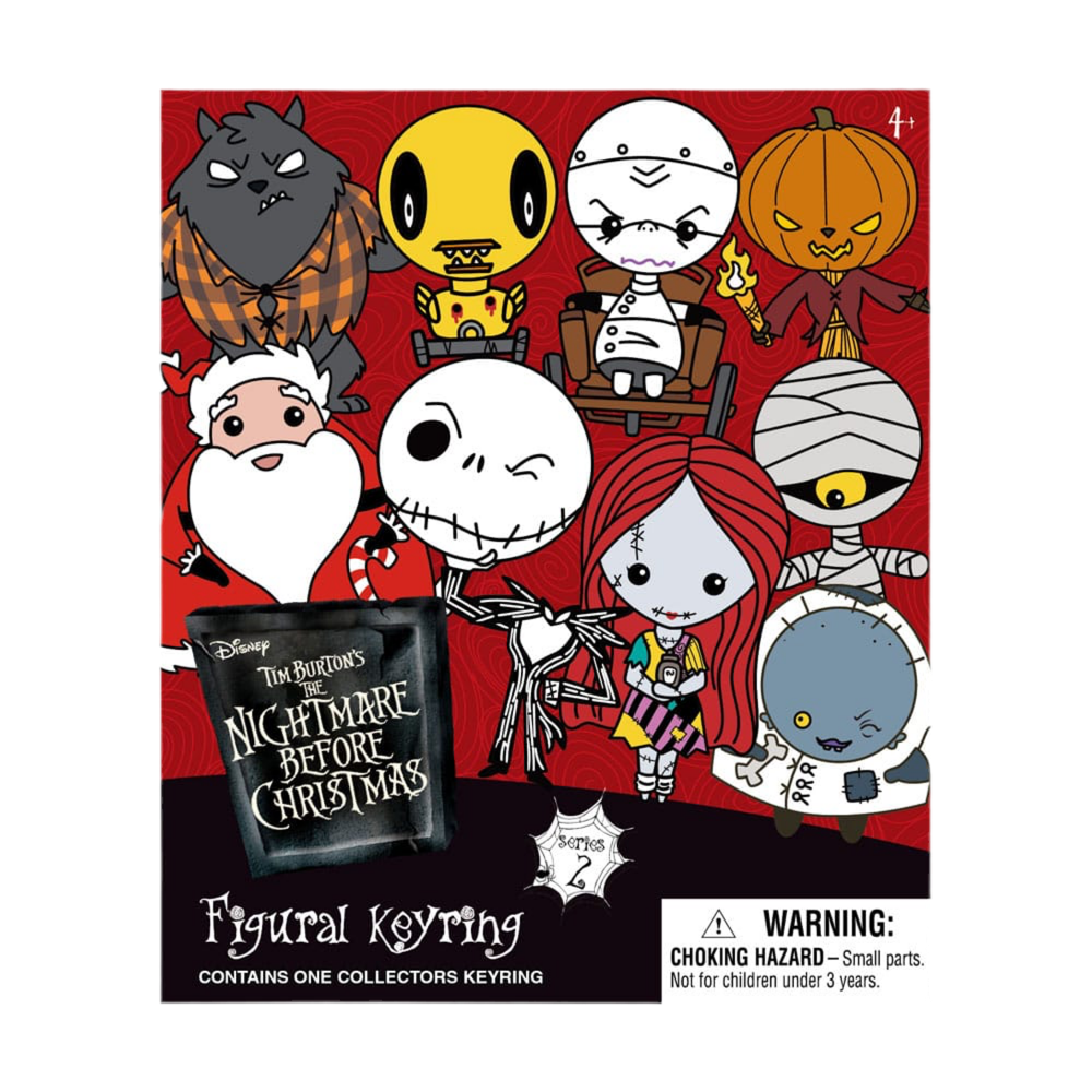 Nightmare before Christmas 3D PVC Bag Clips Serie 3