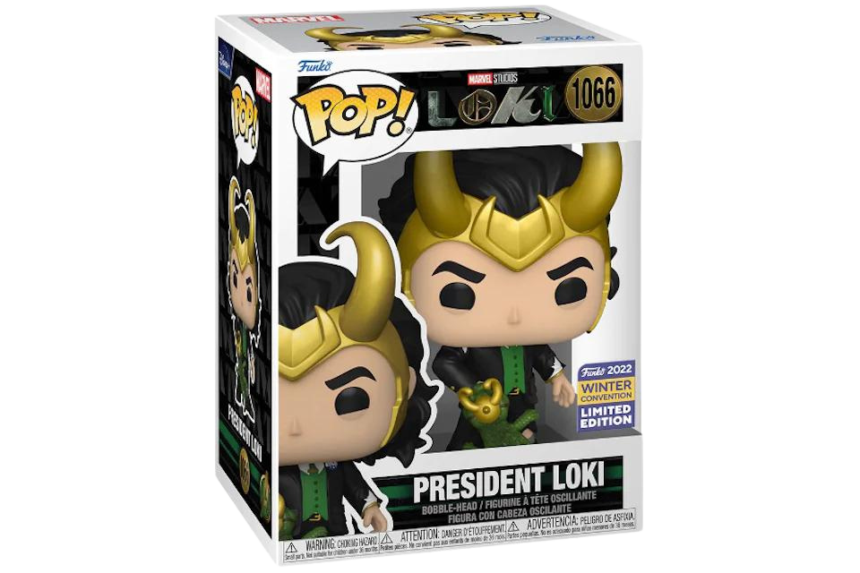Funko Pop! Marvel Studios Loki President Loki 2022 Winter Convention Exclusive Figure #1066