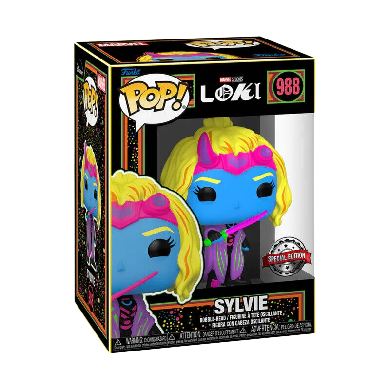 Loki Sylvie Black Light Funko Pop #988