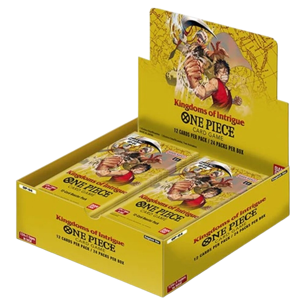 One Piece Card Game: Booster Box - Kingdoms Of Intrigue (OP-04)