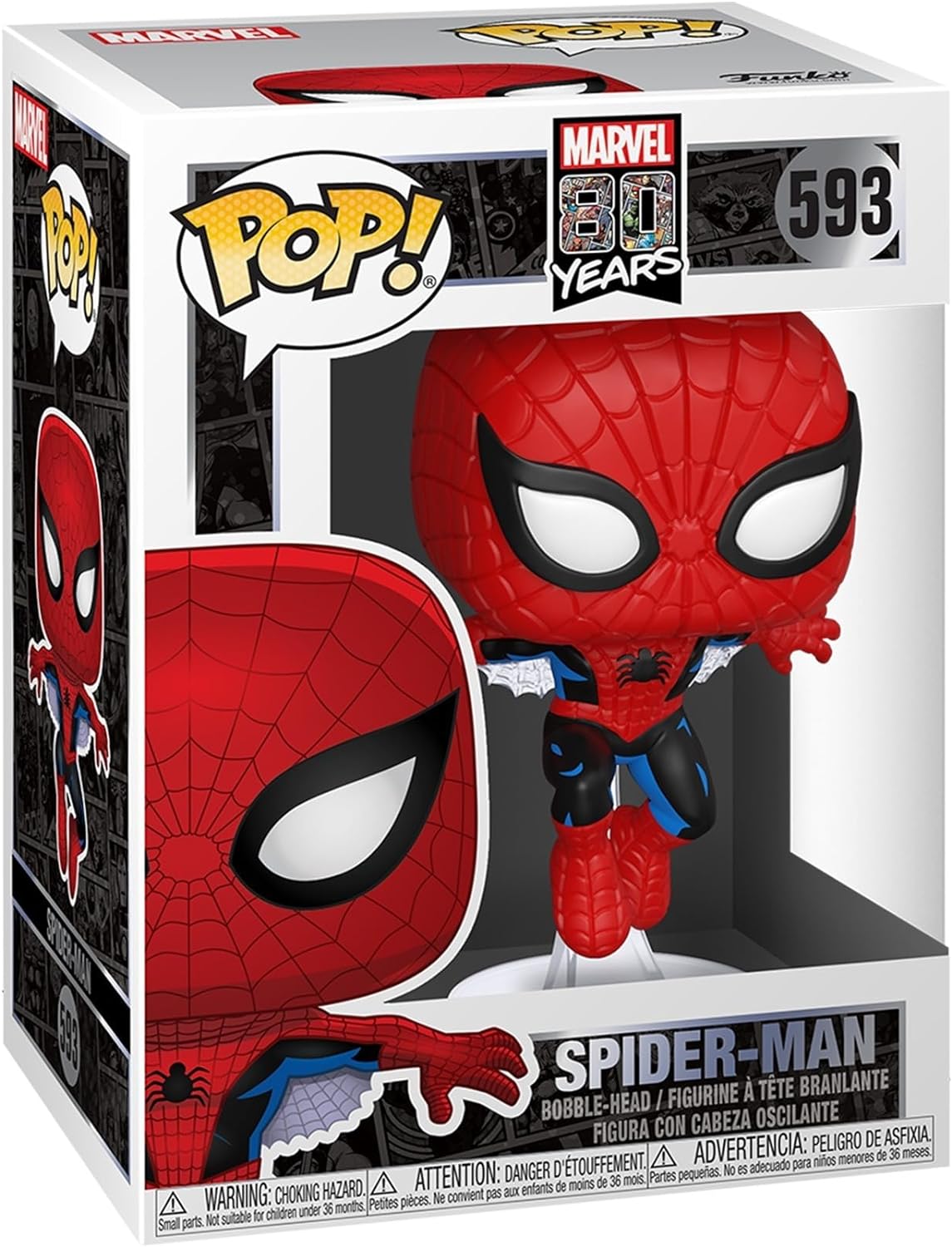 Funko Pop! Marvel: 80 Years Spider-Man (593)