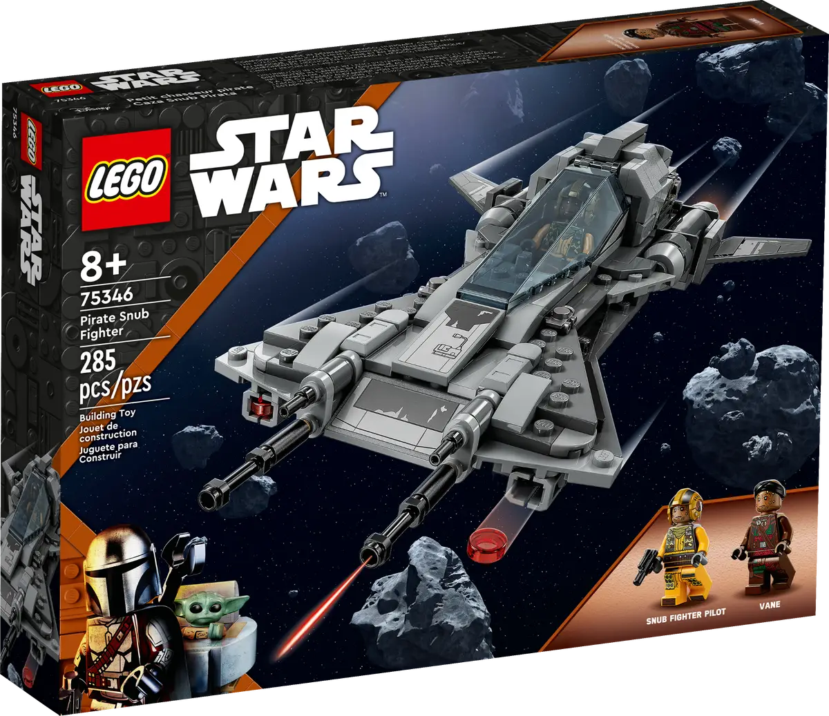 Lego Star Wars Pirate Snub Fighter 75346