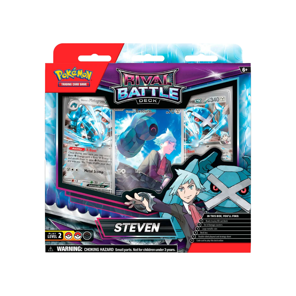 Pokemon Rival Battle Deck Steven