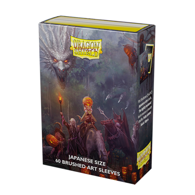 DRAGON SHIELD JAPANESE SIZE BRUSHED ART SLEEVES - HALLOWEEN 2022 (60 SLEEVES)