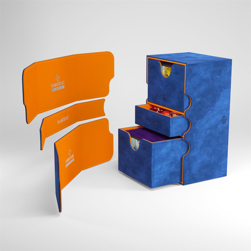 GAMEGENIC - STRONGHOLD 200+ XL BLUE/ORANGE (EXCLUSIVE LINE)