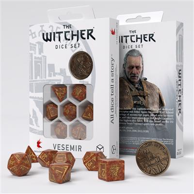 THE WITCHER DICE SET VESEMIR - THE WISE WITCHER
