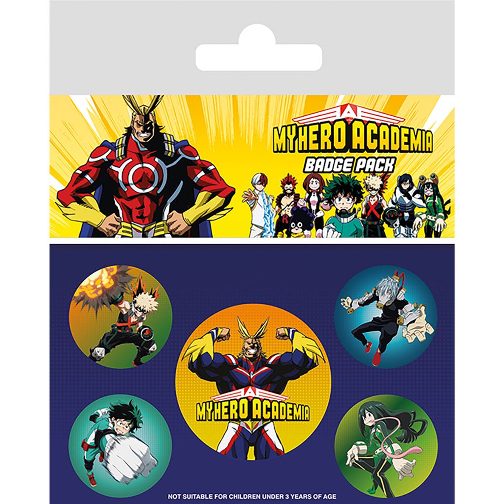 MY HERO ACADEMIA S1 BADGE PACK