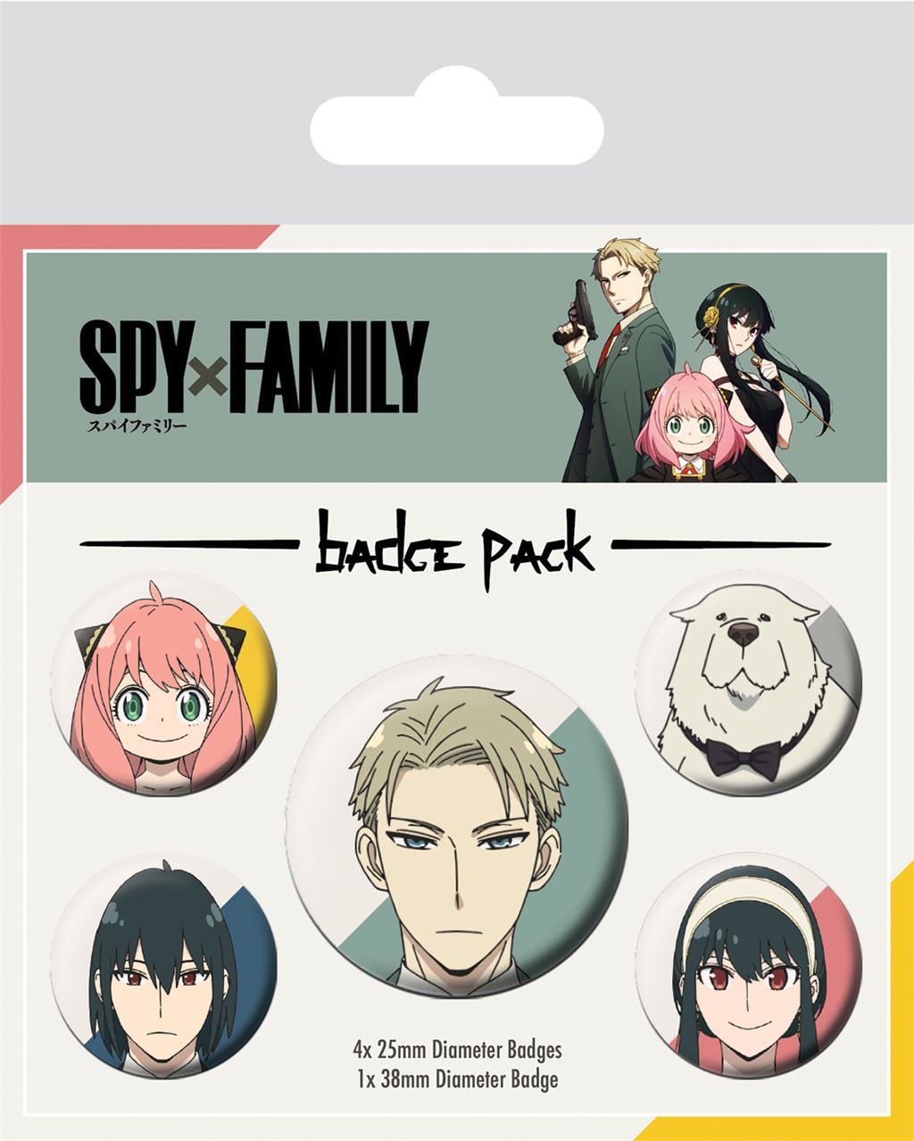 SPY X FAMILY BADGE PACK