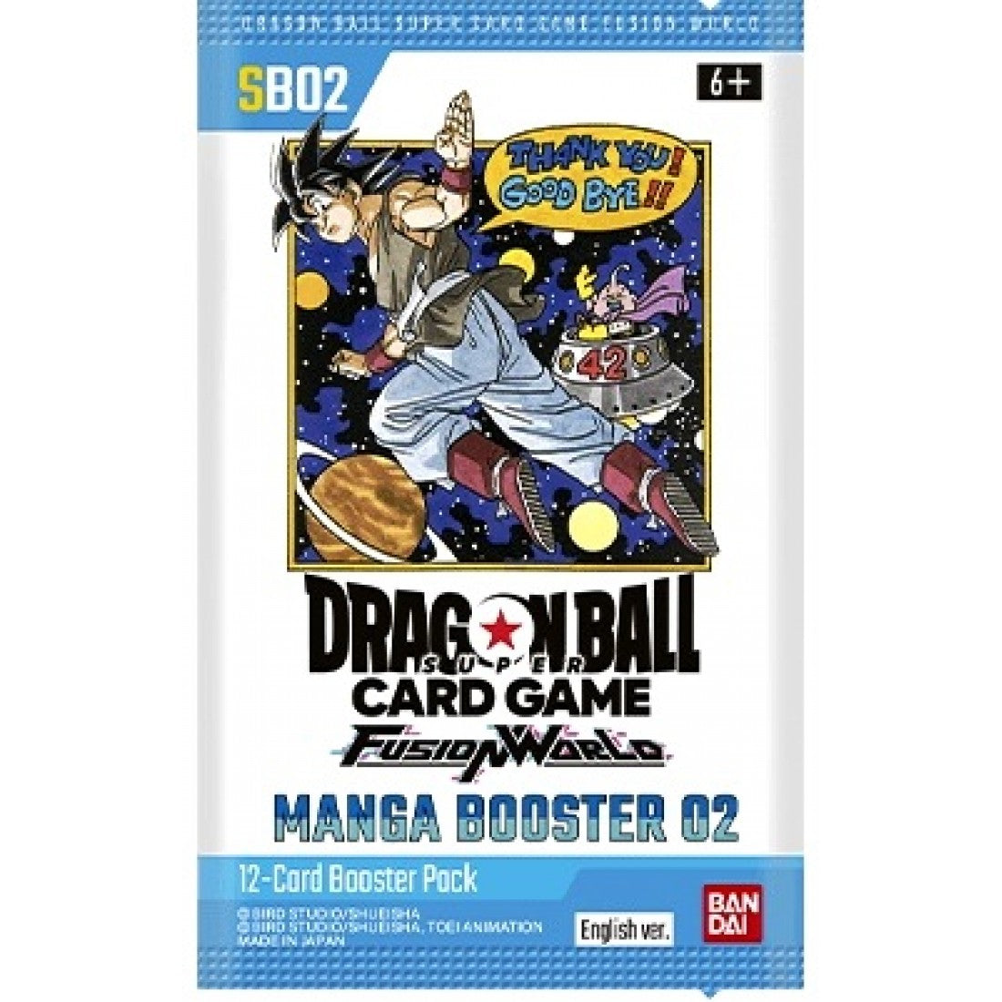 Dragon Ball Z - Fusion World: Manga Set 02 (SB02) Booster Pack