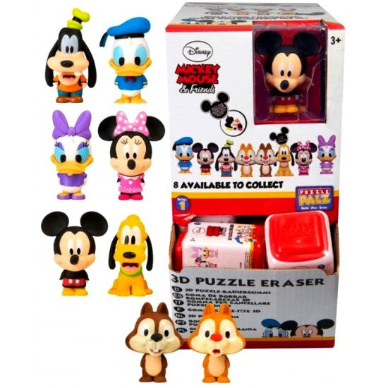 Disney Classics (Mickey & Friends) Puzzle Palz 3D Eraser