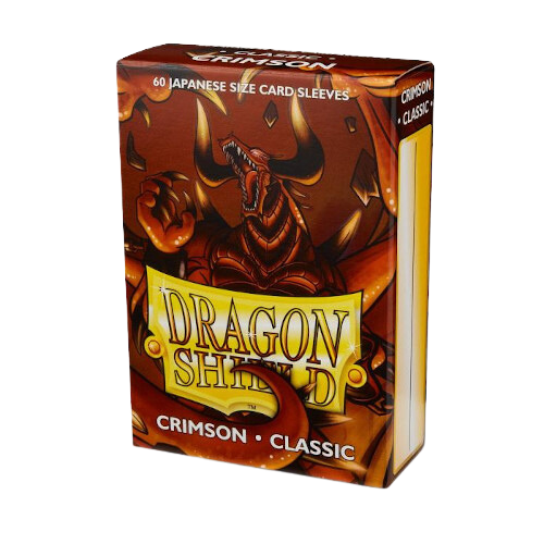 Dragon Shield Classic Japanese Sleeves 60pk - Crimson