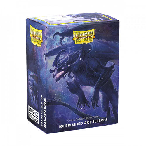 Dragon Shield - Brushed Art Standard Size Sleeves 100pk - Limited Edition Constellations Signoir