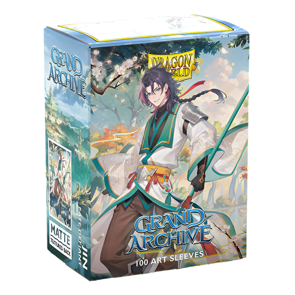 Dragon Shield - Matte Standard Size Sleeves 100pk - Grand Archive Jin Fate Defiant