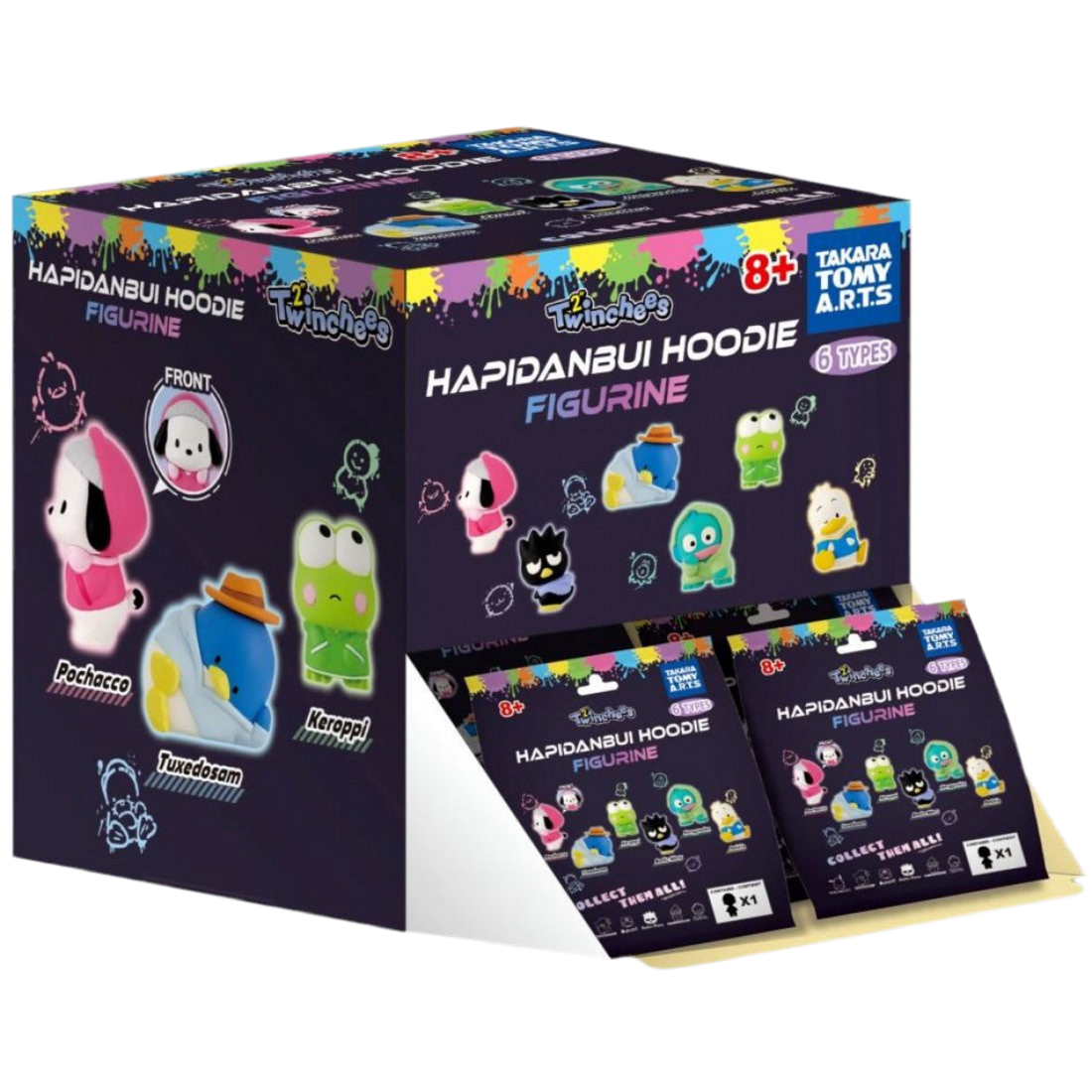 Twinchees Sanrio Hapidanbui Hoodie Figures