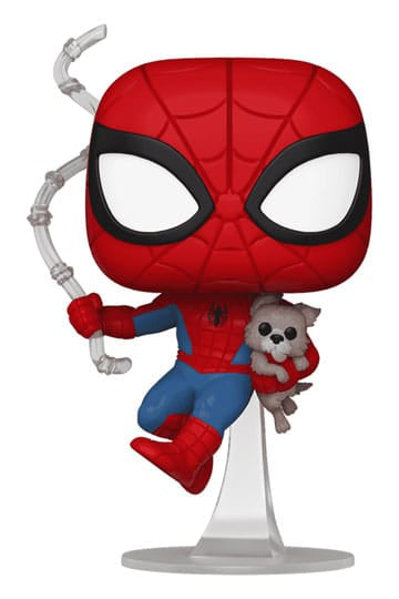 Spider-Man POP&Buddy! Movies Vinyl Figures Spidey w/Sandwich(Dog) 9 cm