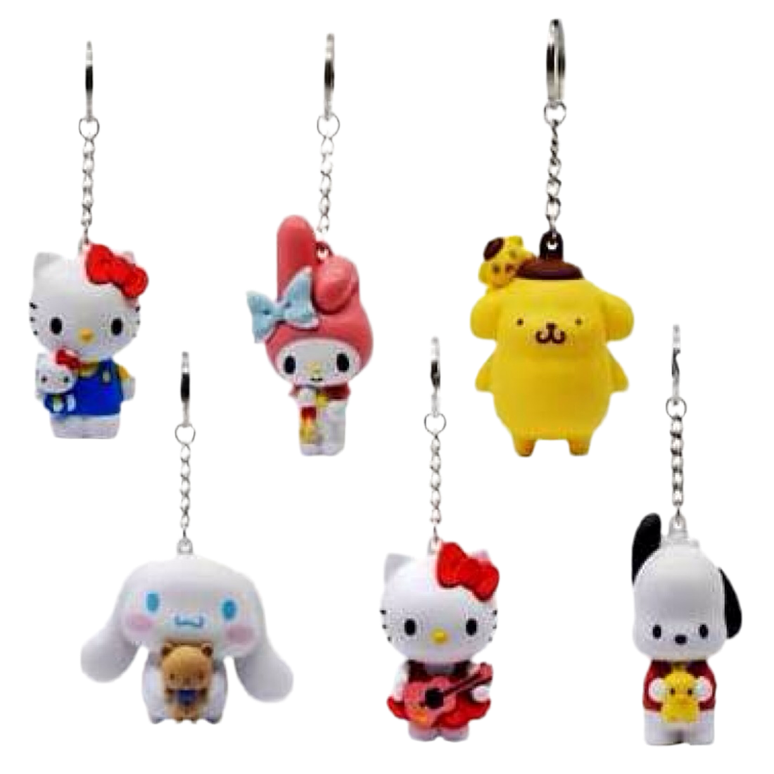 Hello Kitty and Friends Pocket Hero Series Keychains
