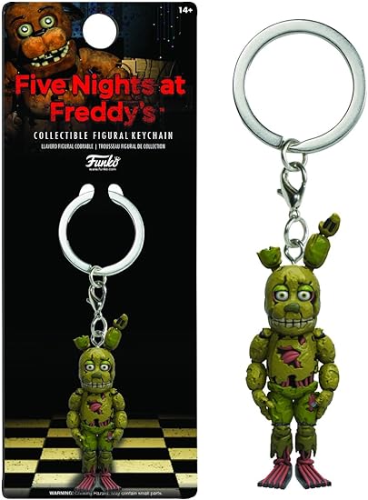 Five Nights at Freddys Figural Funko keychains