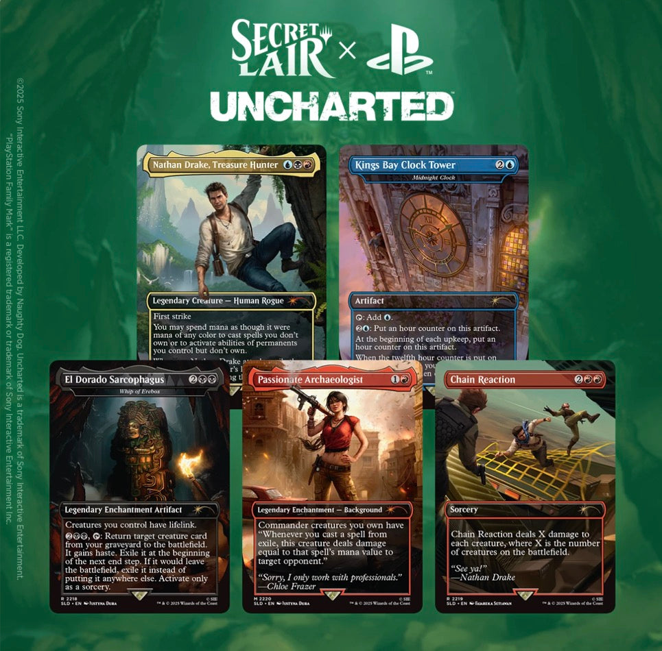 Magic The Gathering: Sectret Lair x Uncharted - Non Foil