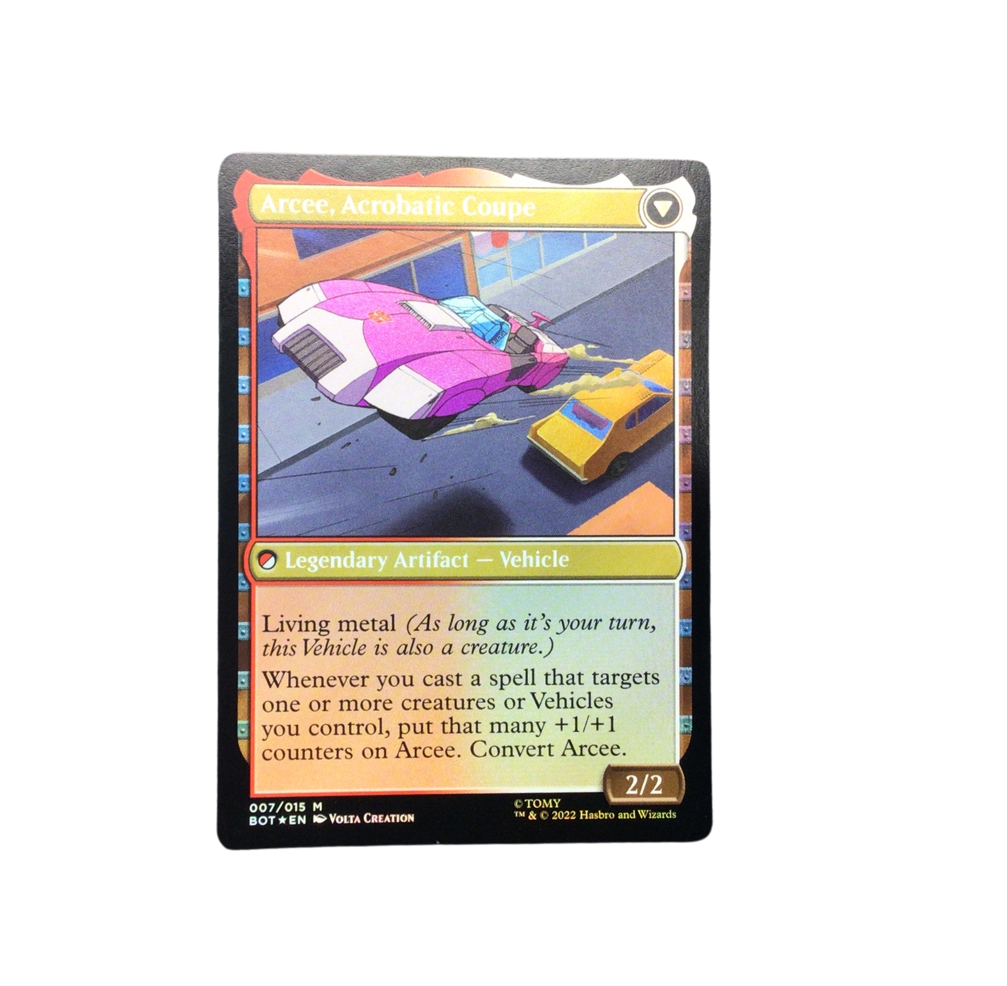 Arcee, Sharpshooter - Universes Beyond: Transformers (Foil)