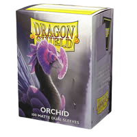 Dragon Shield - Dual Matte Standard Size Sleeves 100pk - Orchid