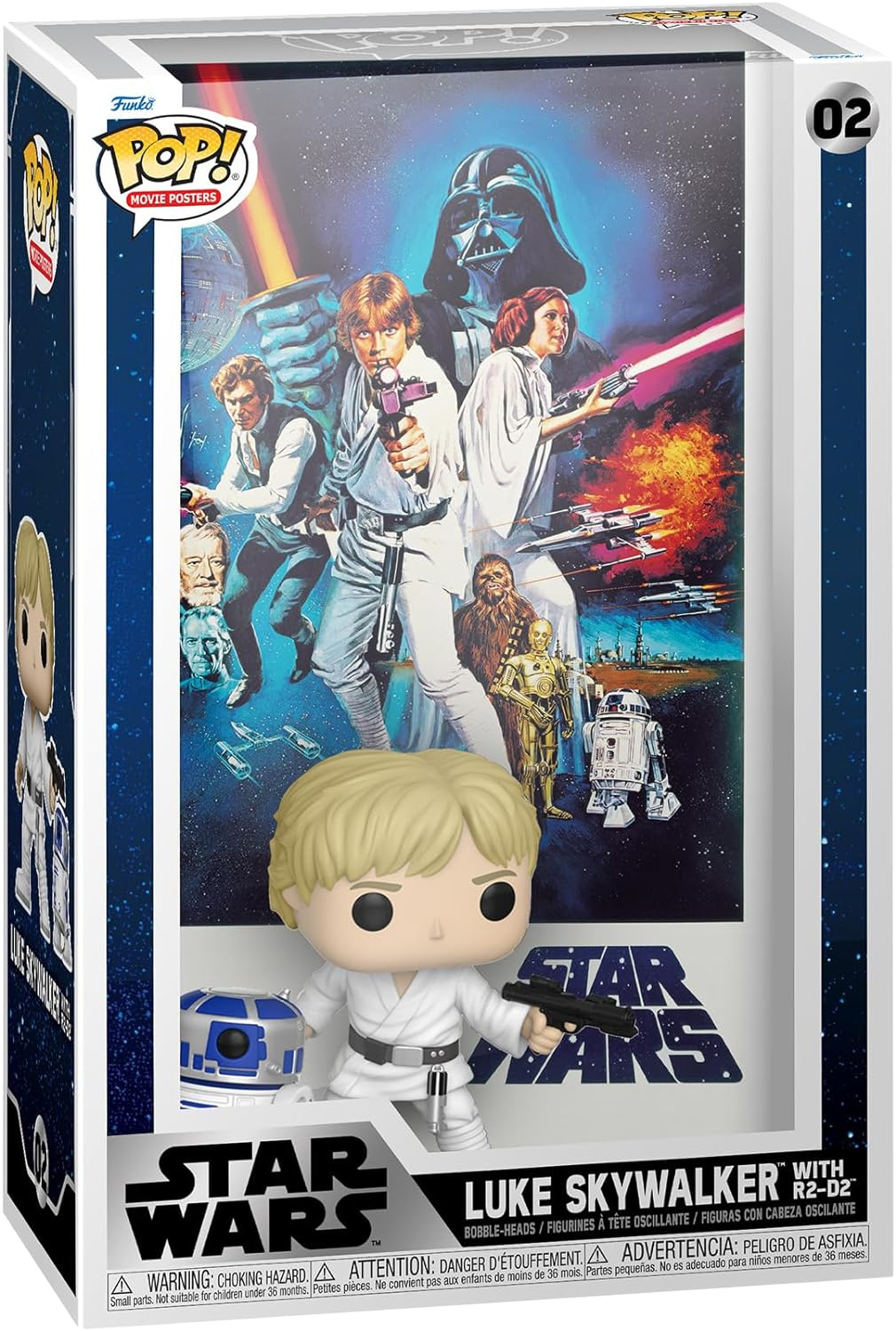 Funko POP! - Star Wars - Luke Skywalker with R2D2 - #02
