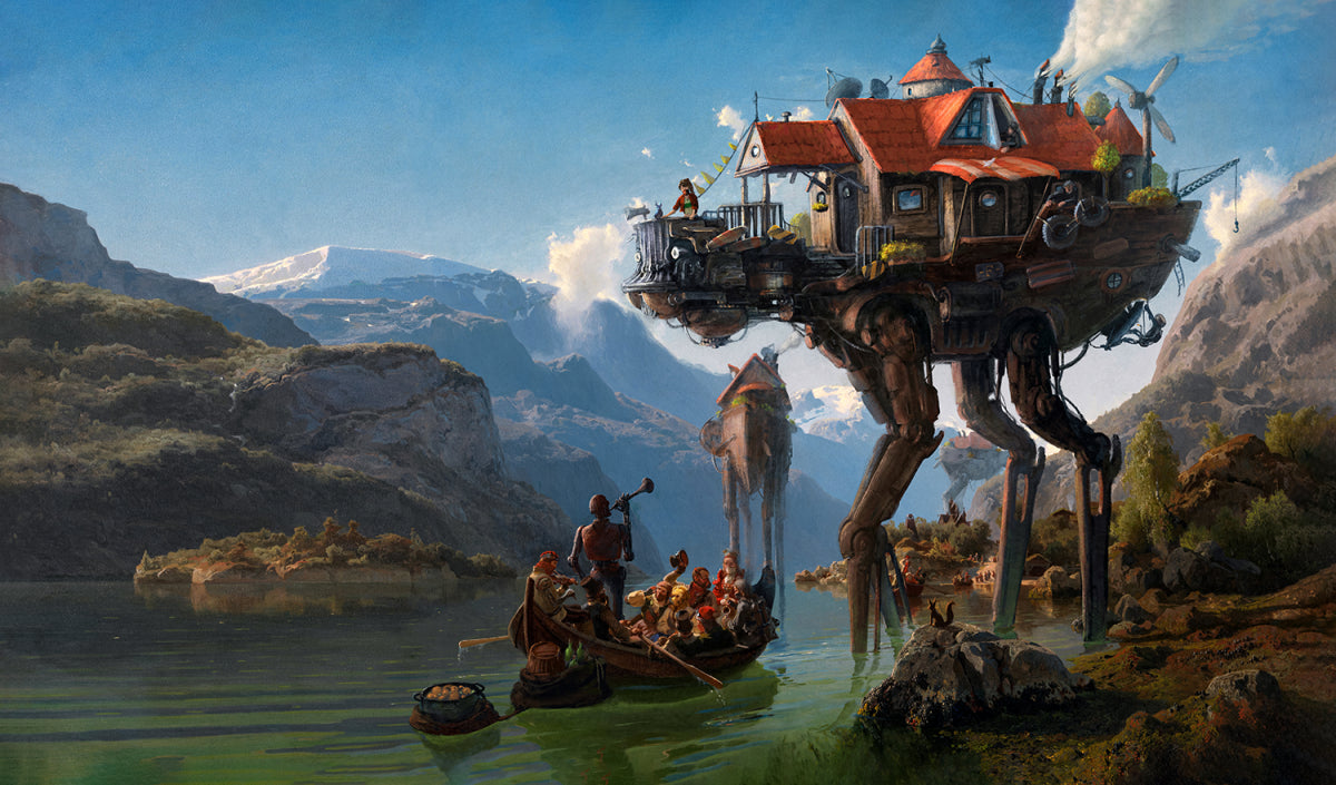 Kraken Wargames TCG: Ancient Walker Playmat