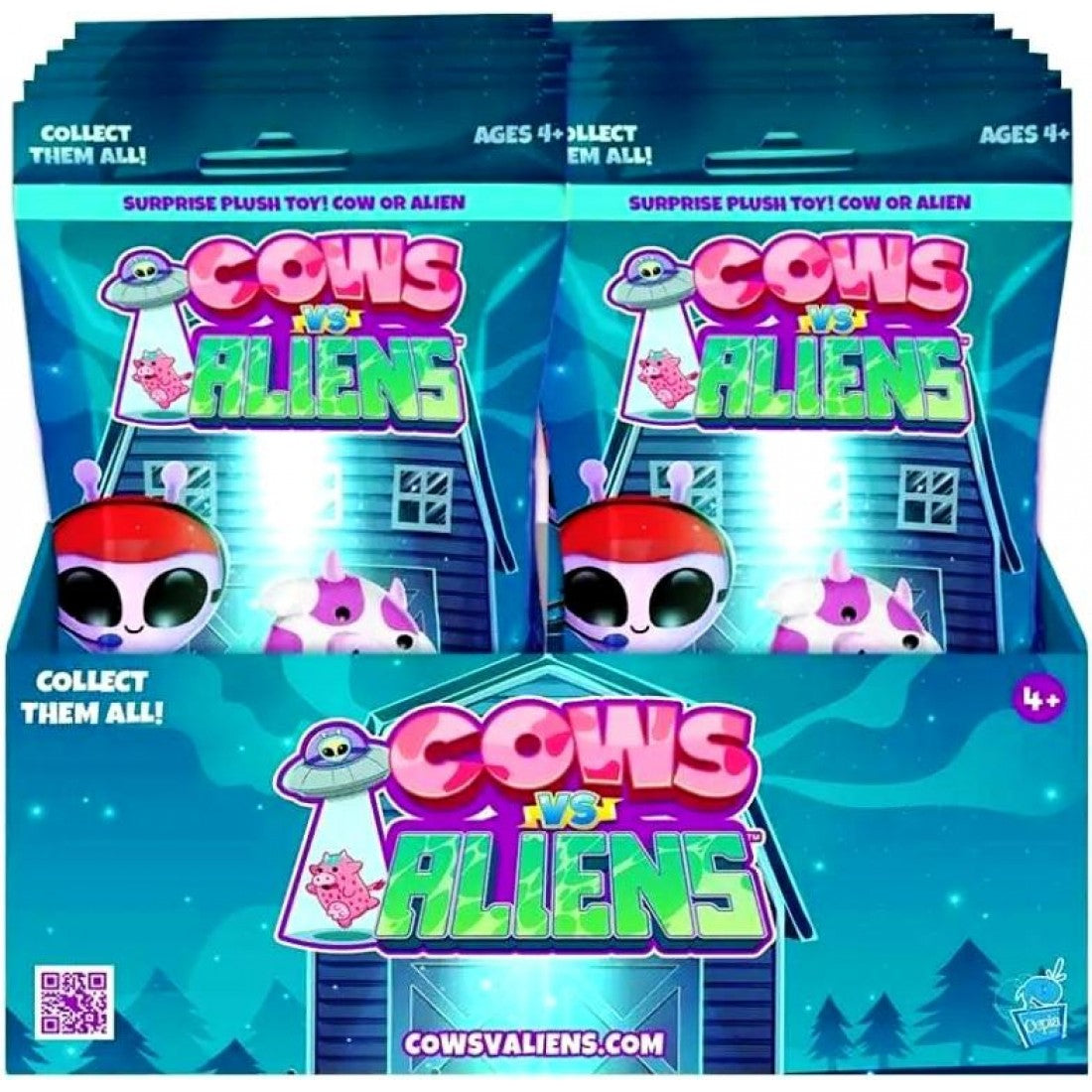 Cows vs Aliens Mystery Plush