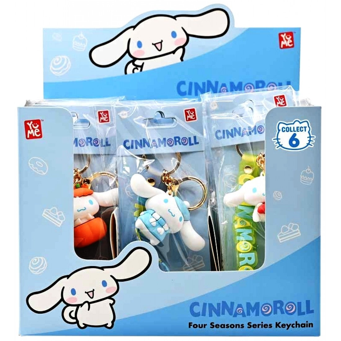 Hello Kitty and Friends Cinnamoroll Four Season Keychains