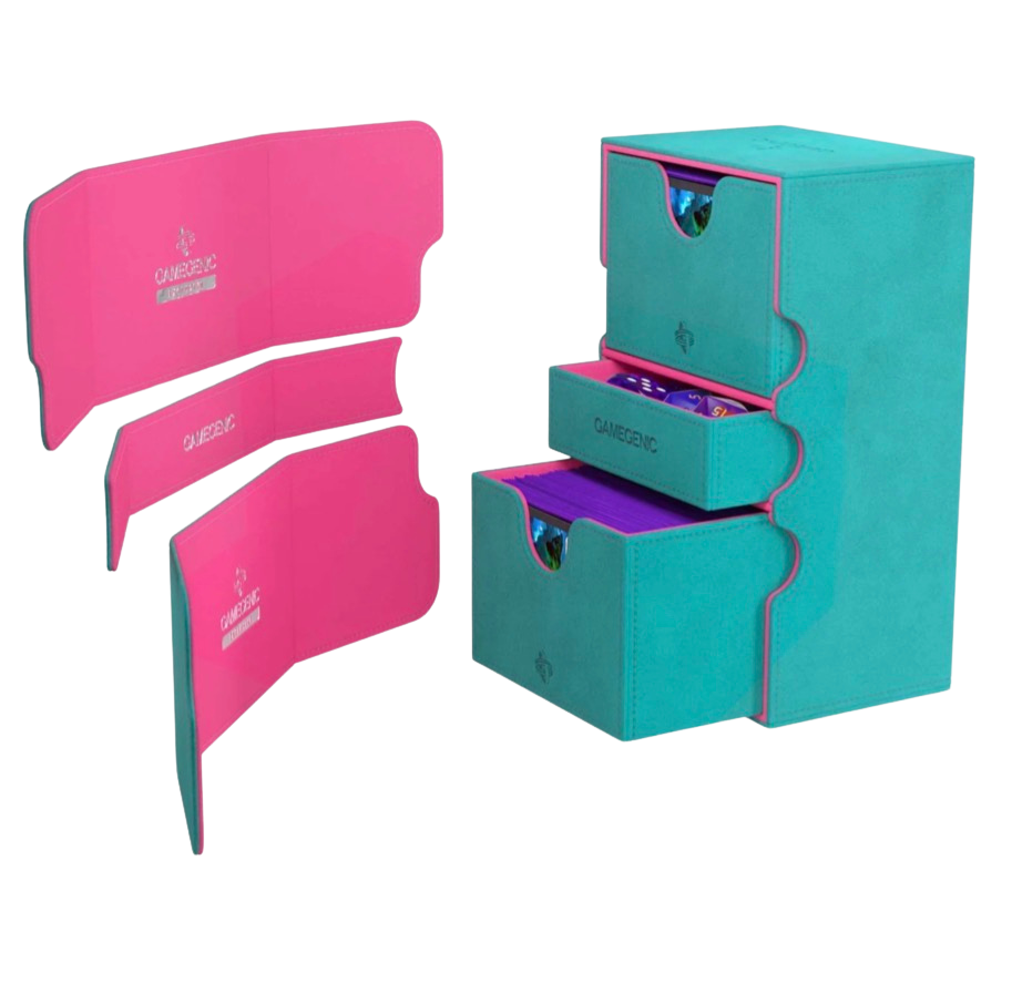 Gamegenic Stronghold 200+ XL - Teal/Pink