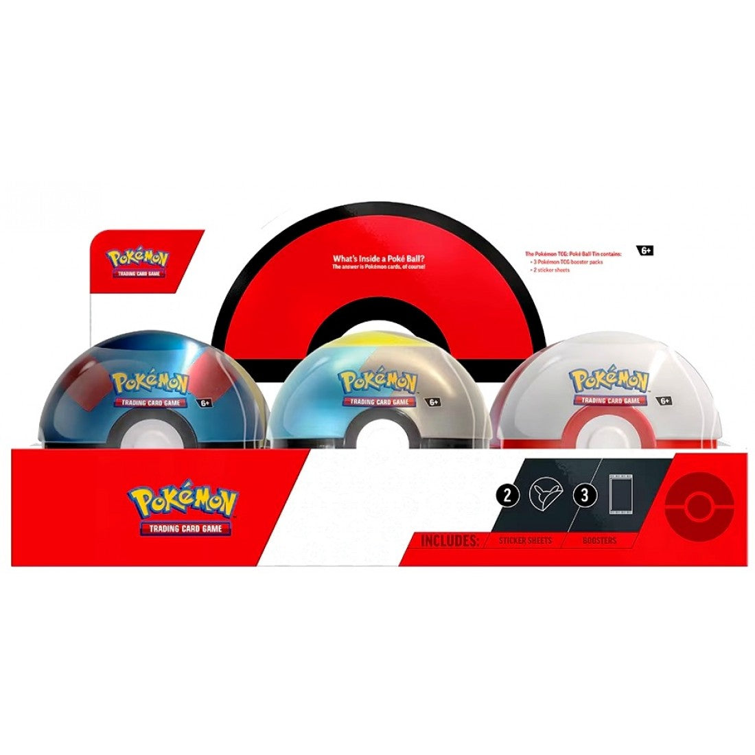 Pokemon Poke Ball Tins - 2024 Series