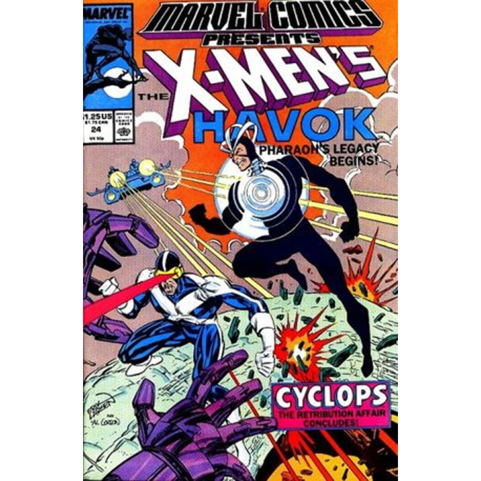 Marvel Comics Presents The X-Men's Havok #24 Comic