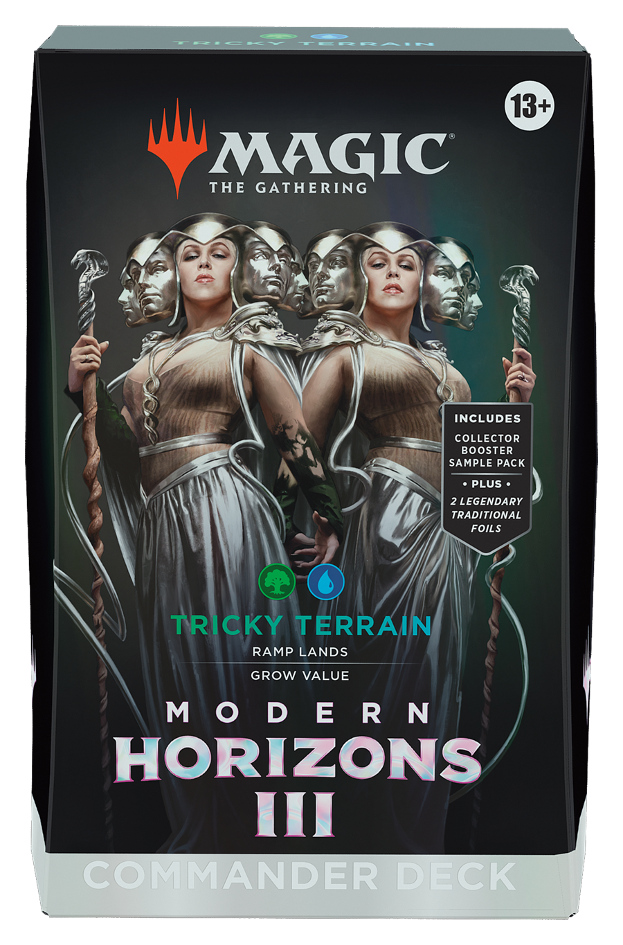 Magic The Gathering Modern Horizons 3 Tricky Terrain Commander Deck