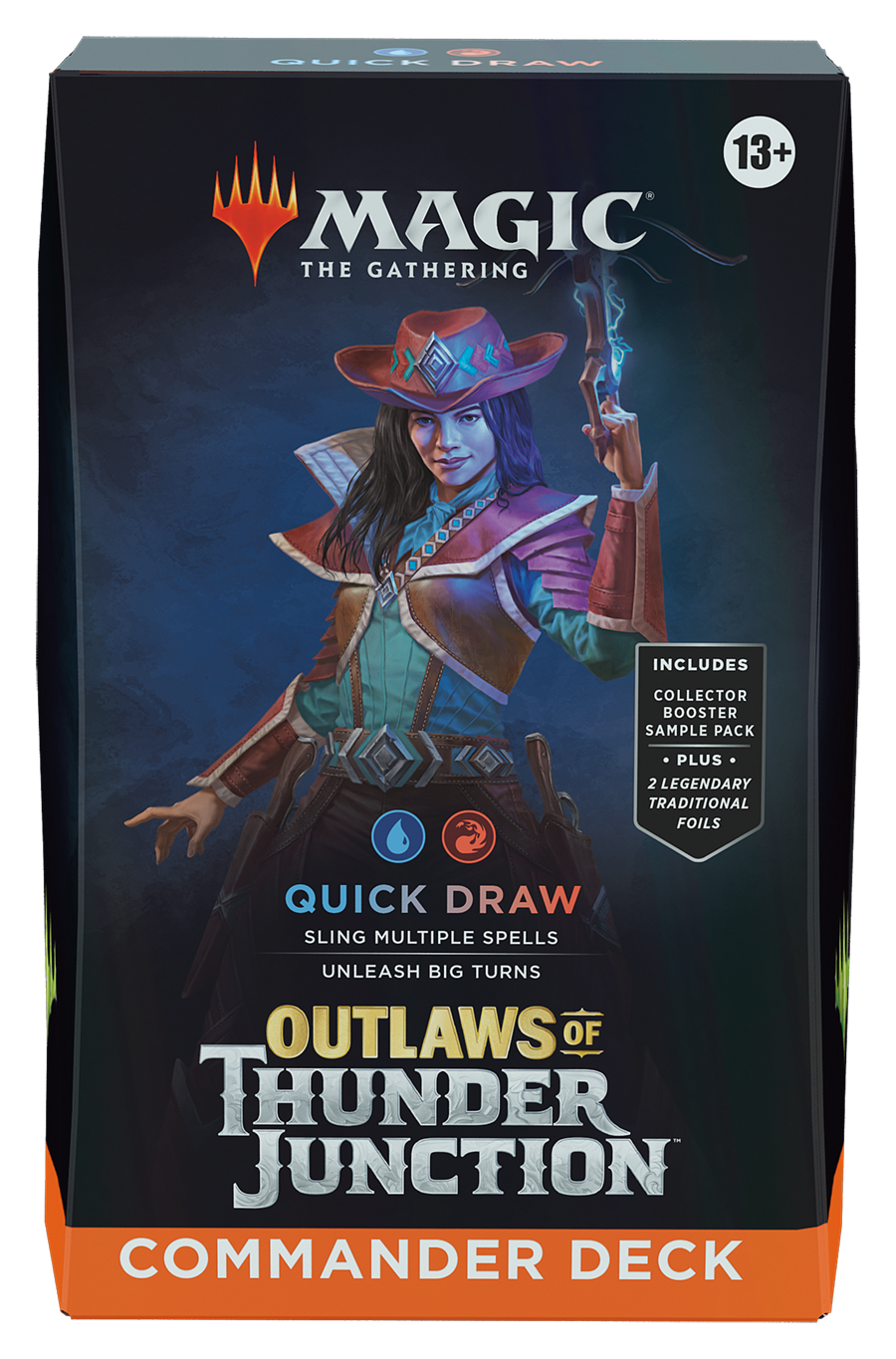 Magic The Gathering Outlaws of Thunder Junction Quick Draw Commander Deck