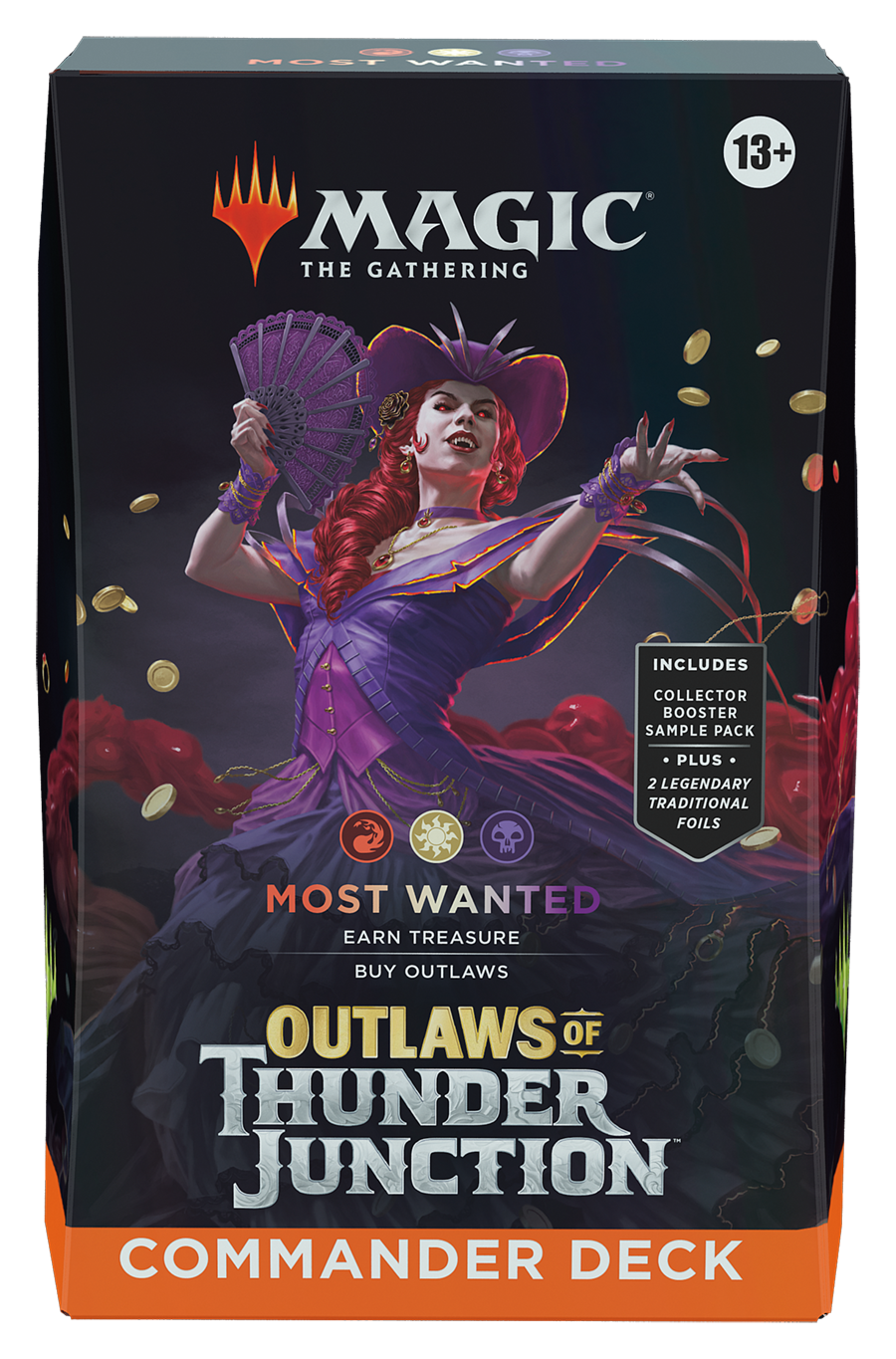 Magic The Gathering Outlaws of Thunder Junction Most Wanted Commander Deck
