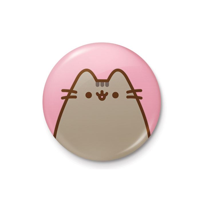 A12 PUSHEEN (POSE) PIN BADGE